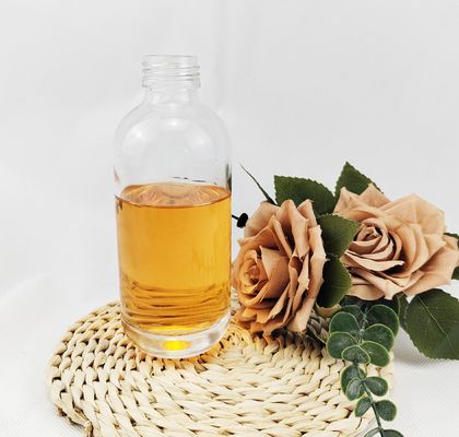 Inside Engraving 250ml Clear Frosted Vodka Glass Bottle with Wooden Cork Stopper