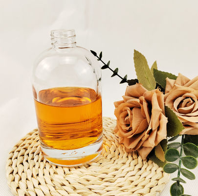 750ML 700ml Tall Round Custom Glass Bottle for Water Beverage Rum Vodka Whisky Gin Liquor