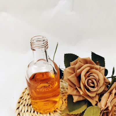 750ml Glass Alcohol Drink Liquor Wine Bottle with Glass Collar Material