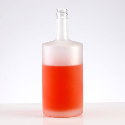 OEM/ODM Welcom Clear Glass 700ml Bottle for Brilliant Vodka and Dusse Liquor