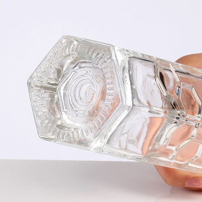 Glass Wine Bottles for Rum Bourbon Vodka Tequila Handcrafted Old Liquor Glass Bottle