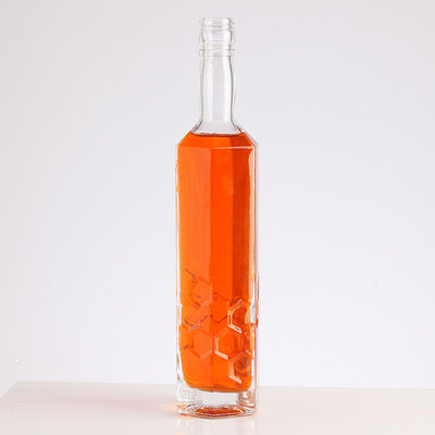 Glass Wine Bottles for Rum Bourbon Vodka Tequila Handcrafted Old Liquor Glass Bottle