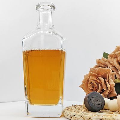 Industrial Glass Bottle for Vodka Gin Rum Tequila Whiskey Brandy 200ml 375ml 500ml 750ml
