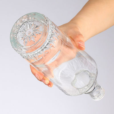 Hot Stamping Glass Bottles for Customized Tequila Vodka Whiskey 50ml 700ml 1000ml