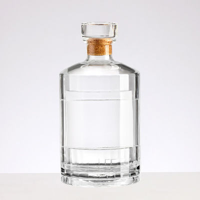 750ml Empty Glass Bottle Suitable for Whiskey and Other Alcoholic Beverages