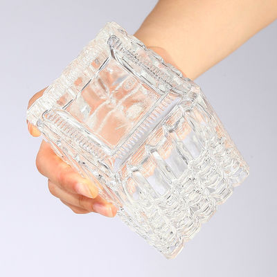 500ml 750ml Clear Glass Bottle for Whisky Brandy Vodka High End Luxury Cork Sealing