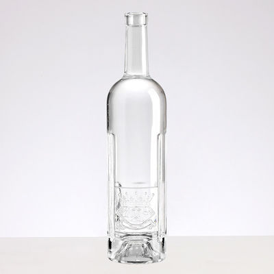 Customized Logo Glass Bottles for Juice Beverage 500ml 700ml 750ml Collar Material Glass