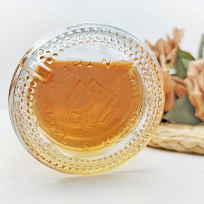 500ml 750ml Round Glass Bottle for Whiskey Gin Vodka Spirits Alcoholic Beverages