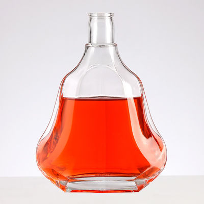 Custom Logo 200ml 375ml 500ml 700ml 750ml 1000ml Glass Bottle for Vodka Spirit Corked