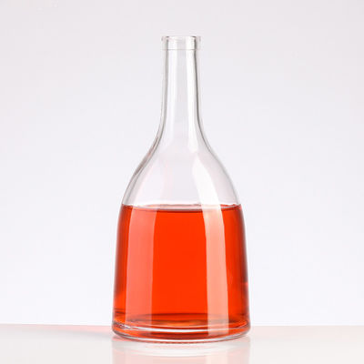 500ml 750ml Unique Shape Glass Wine Bottle for Liquor OEM/ODM Welcome within Liquor