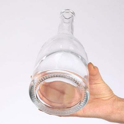 500ml 750ml Unique Shape Glass Wine Bottle for Liquor OEM/ODM Welcome within Liquor