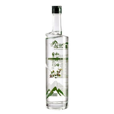 250ml 500ml 750ml 1000ml Square Dark Green Glass Olive Oil Bottle with Hot Stamping