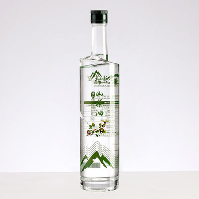 250ml 500ml 750ml 1000ml Square Dark Green Glass Olive Oil Bottle with Hot Stamping