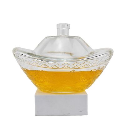 500ML 750ML Glass Bottle for Whiskey Vodka Rum Tequila Gin Spirits in Custom Design