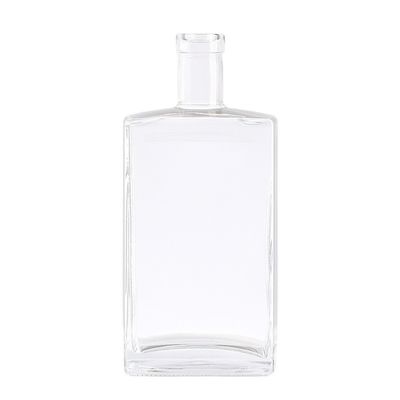 500ml Frosted Glass Bottle for Industrial Home Decoration Liquor Bottle