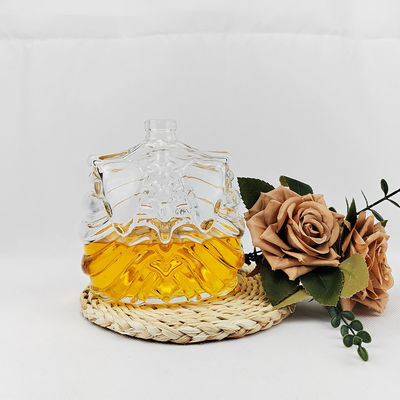 Custom Glass Wine Liquor Vodka Bottles 700ml Bottle Material Eco-friendly Glass Body
