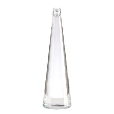 Luxury Glass Bottle for Spirits Brandy Custom Empty Clear 375ml 500ml 750ml 15000ml
