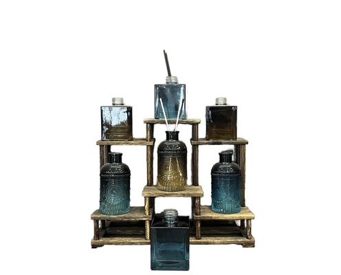 100ml and 300ml Clear Empty Luxury Aroma Perfume Reed Diffuser Glass Bottles with Box