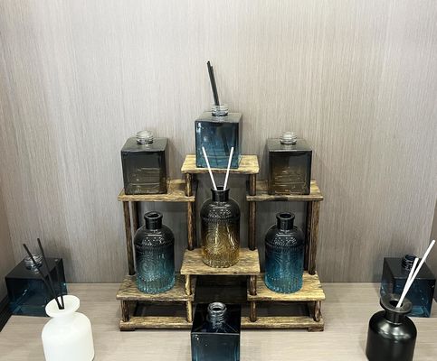 100ml and 300ml Clear Empty Luxury Aroma Perfume Reed Diffuser Glass Bottles with Box
