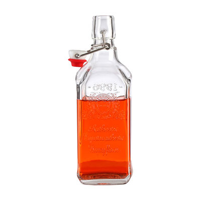 500ml Glass Bottle for Home Brewing of Alcohol Airtight Swing Top Seal Included