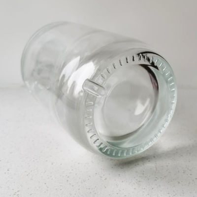 Glass Products 750ml Bottle With Cork For Liquor Vodka Clear Glass Collar