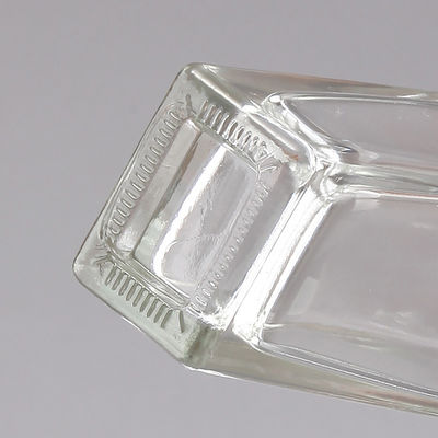 Spray Cap Square Vodka Glass Bottle Ideal for Whiskey Gin Bourbon Vodka Brandy Storage