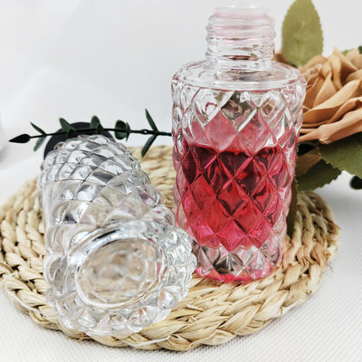Acid Etch Surface Handling Perfume Bottle for Empty Glass Bottle Hanging Car Diffuser