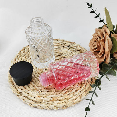 Acid Etch Surface Handling Perfume Bottle for Empty Glass Bottle Hanging Car Diffuser
