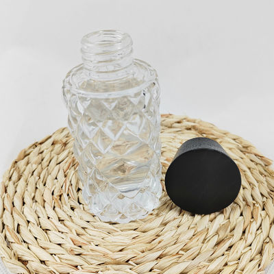 Acid Etch Surface Handling Perfume Bottle for Empty Glass Bottle Hanging Car Diffuser