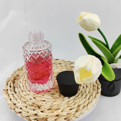 Acid Etch Surface Handling Perfume Bottle for Empty Glass Bottle Hanging Car Diffuser