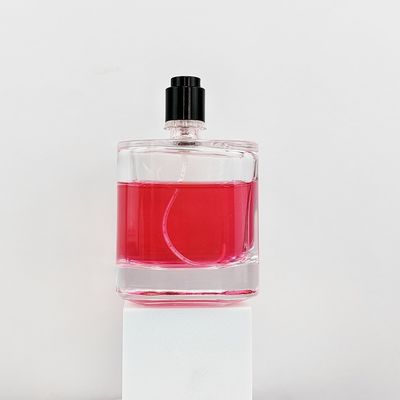 Glass Body Material 100ml Unique Empty Perfume Bottle with Sprayer and Cork Cap