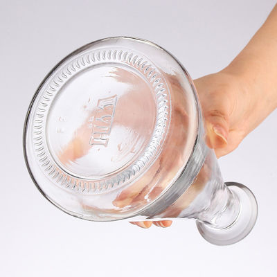 Beverage Packaging Triangle Glass Bottle with Hot Stamping and Customized Printing