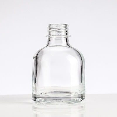 Mini Glass Bottle For Wine Selling Customer's Logo Gin Bottle Vodka Glass Products