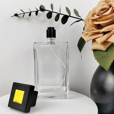 30ml Trapezoidal Glass Spray Perfume Bottle with Eco-friendly Glass Body and Superior