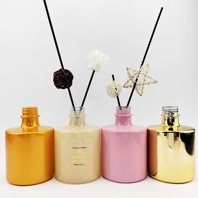 Customer's Choice Clear Glass Reed Diffuser Bottle Acceptable Logo 100ml 150ml 200ml