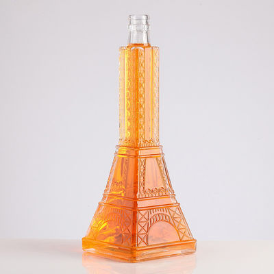 Transparent Gift Vodka Bottle 50ml with Customized Logo Acceptable Cork Sealing Type