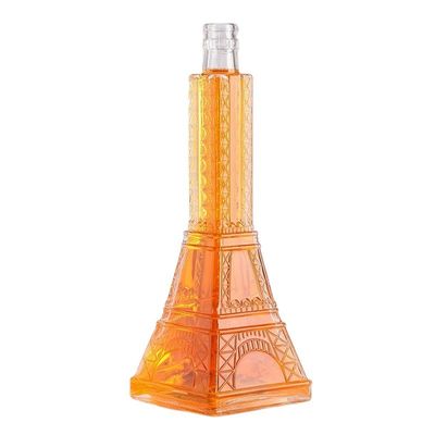 Transparent Gift Vodka Bottle 50ml with Customized Logo Acceptable Cork Sealing Type
