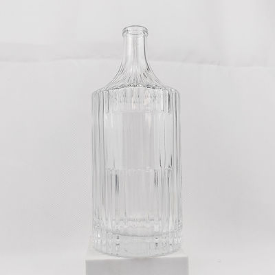Custom Glass Bottle for Vodka Whiskey Gin Tequila Brandy Rum 330 ml 500 ml 750 ml 1000 ml