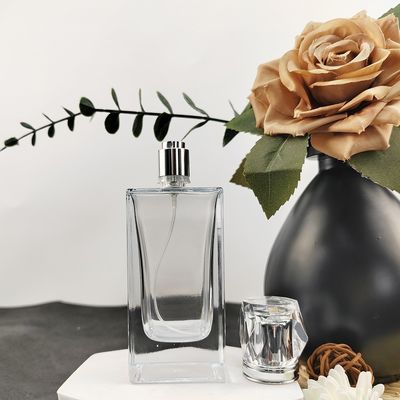 Glass Body Luxury Custom Packaging for 30ml 50ml 100ml Refillable Empty Perfume Bottle