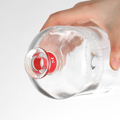 Hot Stamping Clear Glass Bottle for Wine Beer and Whisky Sample Provided Freel