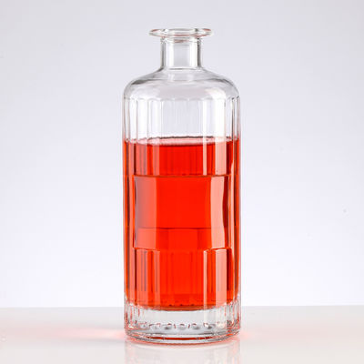 750ml Gin Bottle 75cl 70cl Liquor Glass Bottle With Cap Perfect for Whisky Lovers