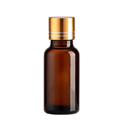 10ml 20ml 30ml Brown Essential Oil Glass Bottle with Bamboo Cover Base Material Glass