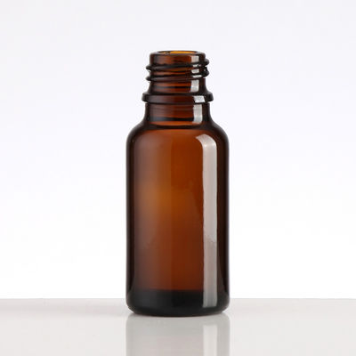 10ml 20ml 30ml Brown Essential Oil Glass Bottle with Bamboo Cover Base Material Glass