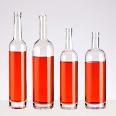 200ml 375ml 500ml 700ml 750ml 1000ml Wine Glass Bottle for Liquor in Oslo end Design