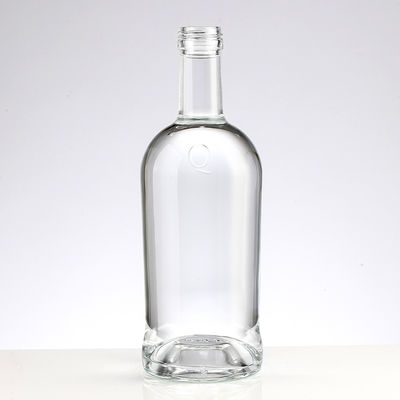 500ml 700ml 750ml 1000ml Glass Bottle for Liquor Vodka Gin Whiskey Base Material Glass