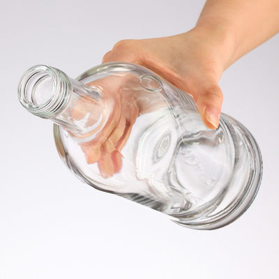 500ml 700ml 750ml 1000ml Glass Bottle for Liquor Vodka Gin Whiskey Base Material Glass