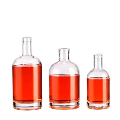 Customized Logo 50ml Glass Bottle with 200ml Sub-bottling Capacity and Transparent Sealed Design