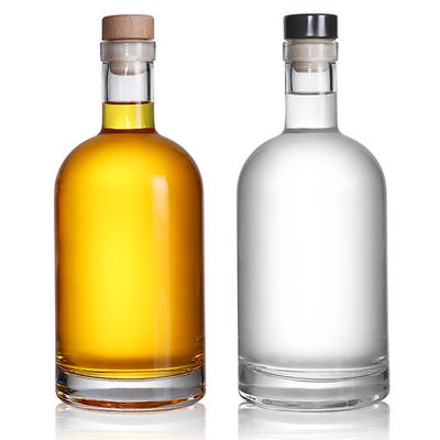 Customized Logo 50ml Glass Bottle with 200ml Sub-bottling Capacity and Transparent Sealed Design