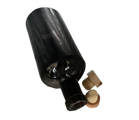 750ml Matte Black Glass Liquor Bottle for Wine within Clients' Specific Requirements