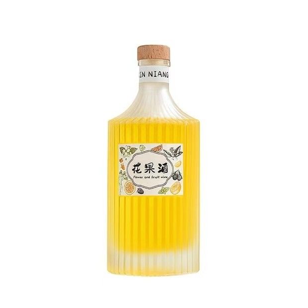 Logo Customization Acceptable Glass Bottle for Rum Vodka Whisky Tequila